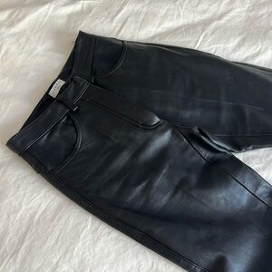 Sandro lamb leather pants